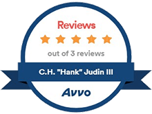 Reviews | 5 Stars Out Of 3 Reviews | C.H. "Hank" Judin III | Avvo